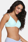 Zivame Beautiful Basics Padded Non Wired 3/4th Coverage T-Shirt Bra ( Pack of 2 ) - Multicolor — thumbnail 7